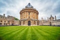 The view of Radcliffe Camera in the center of Radcliffe Square. Oxford University. Oxford. England Royalty Free Stock Photo