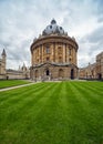 The view of Radcliffe Camera in the center of Radcliffe Square. Oxford University. Oxford. England Royalty Free Stock Photo