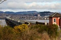 Landmarks of Scotland - Tay Bridge Royalty Free Stock Photo