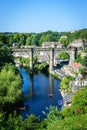 View of Railway viaduct over the River Nidd