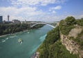 View of Rainbow Bridge from Niagara falls, NY, USA