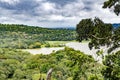 Lake Gatun, aerial view Royalty Free Stock Photo