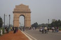 View on Rajpath boulevard to India gate