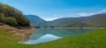View of Rama lake or Ramsko jezero , Bosnia and Herzegovina Royalty Free Stock Photo