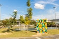 View of Ramiro Park. Blumenau, Santa Catarina Royalty Free Stock Photo