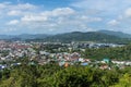 View from Rang hill in Phuket island, Thailand Royalty Free Stock Photo