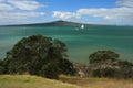 View of Rangitoto Island Royalty Free Stock Photo