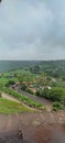 View from Rani Roopmati Palace of Mandu, Madhya Pradesh Royalty Free Stock Photo