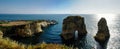 View Raouche or Pigeon Rock, Beirut, Lebanon Royalty Free Stock Photo