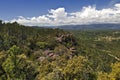 View of Ravin des Cigarieres from La Col De la Pierre du Coucou Royalty Free Stock Photo