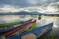 View of Rawa Pening Lake in Ambarawa, Central Java, Indonesia