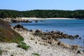 View of Razza di Junco beach, Costa Smeralda Royalty Free Stock Photo