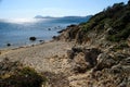 View of Razza di Junco beach, Costa Smeralda