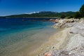 View of Razza di Junco beach, Costa Smeralda Royalty Free Stock Photo