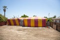 House fumigation tent Royalty Free Stock Photo