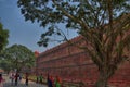 View of the Red Fort in Delhi (India)