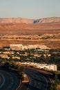 View of Red Hills Parkway, in St. George, Utah