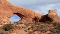 Red rock formations in Canyonlands National Park, Utah Royalty Free Stock Photo