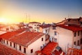 View of red roofs in Florence Royalty Free Stock Photo