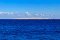 View of the Red sea in Hurghada, Egypt Royalty Free Stock Photo