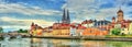 View of Regensburg with the Danube River in Germany Royalty Free Stock Photo