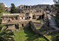 View of remains as one enters the Scavi Di Pompei