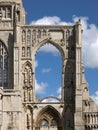 A view of the remains of Crowland Abbey, Lincolnshire, United Kingdom - 27th April 2013 Royalty Free Stock Photo