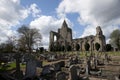 A view of the remains of Crowland Abbey, Lincolnshire, United Kingdom - 27th April 2013
