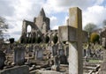 A view of the remains of Crowland Abbey, Lincolnshire, United Kingdom - 27th April 2013 Royalty Free Stock Photo