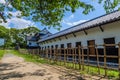 View on the remains of Fukuoka castle Royalty Free Stock Photo