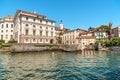 View of Renaissance palace on the Bella Island or Isola Bella, Stresa, Italy Royalty Free Stock Photo