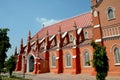 View of renovated St Mary the Virgin Church Cathedral Multan Pakistan