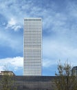 View of Republic Plaza, the tallest building in Denver Royalty Free Stock Photo