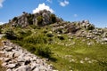 View of reserve El Torcal in Andalucia Royalty Free Stock Photo