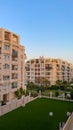 View of Residential condominium in Teatinos, Malaga Royalty Free Stock Photo