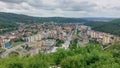 View of Resita City Center from the hills next by