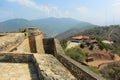 A view of a restaurant below Solano fort above the Venezuelan city of Puerto Cabello. Royalty Free Stock Photo