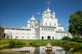 The view of The Resurection Church in Rostov Kremlin Royalty Free Stock Photo