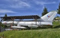 Retired Sukhoi Su-7 military airplane