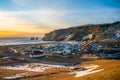 View of Reyniskirkja Church in Vik of Iceland