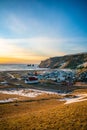 View of Reyniskirkja Church in Vik of Iceland