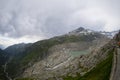 View of rhone glacier from Furkapass, Switzerland