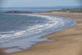 View of Rhossili Beach, Gower, South Wales, Britain