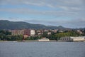 View from the Ria to the Sea Museum in the city of Vigo, Galicia, Spain Royalty Free Stock Photo