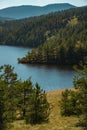 Ribnica lake at Zlatibor mountain in Serbia Royalty Free Stock Photo