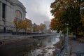 View of the Rideau Canal close to Parliament Hill