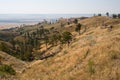 View from the Ridge at Fort Robinson State Park, Nebraska Royalty Free Stock Photo