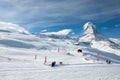 View from Riffelberg on to Matterhorn