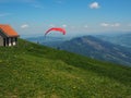 View on the Rigi Kulm Switzerland Visible 360 degrees Royalty Free Stock Photo