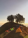 View of rinjani Royalty Free Stock Photo